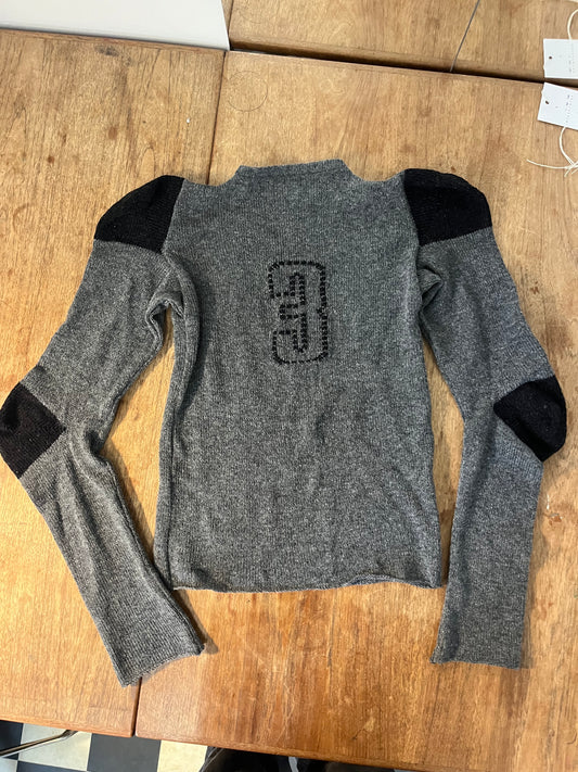 Jersey cotton knit long sleeve