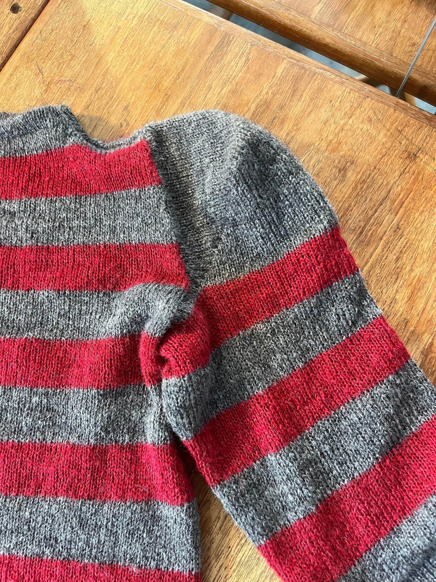 Mohair striped jumper