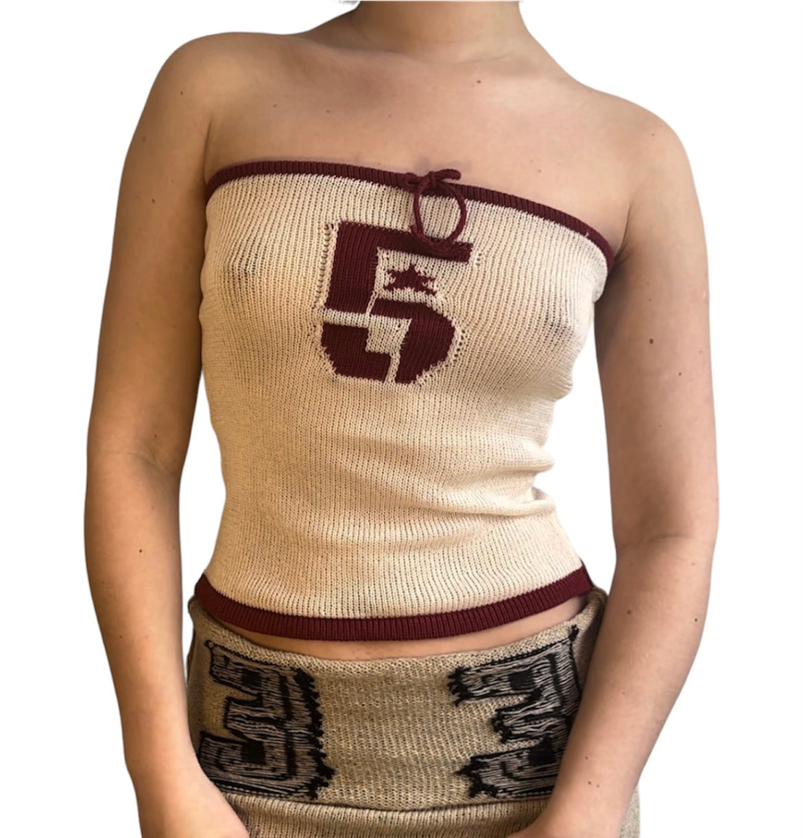 Knit number 5 tube top