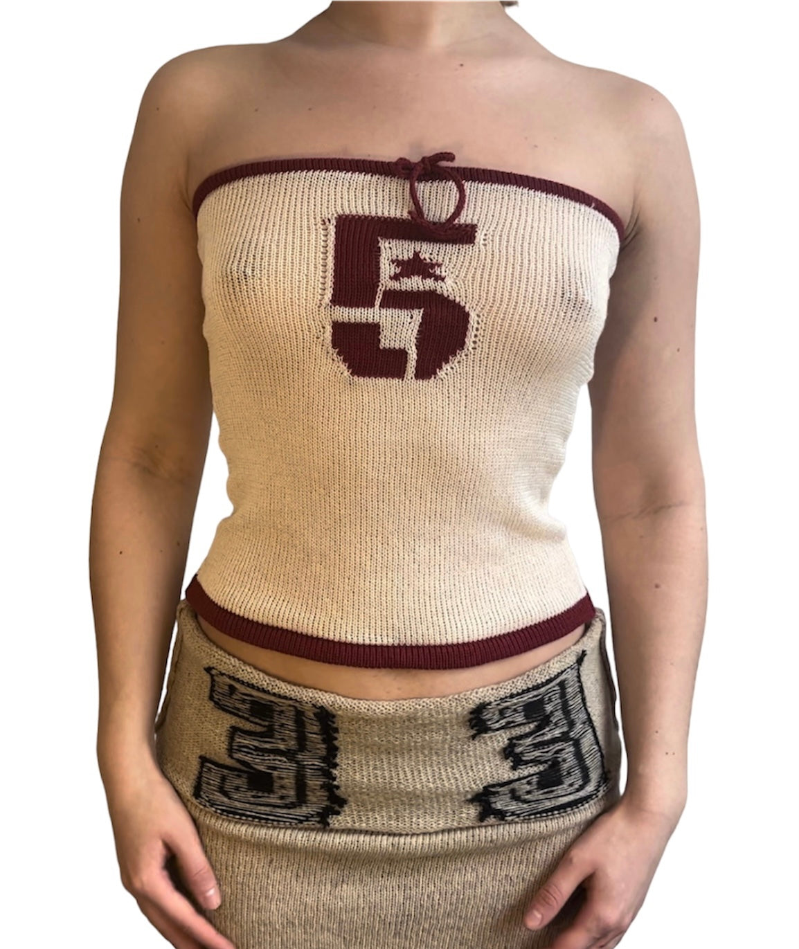 Knit number 5 tube top