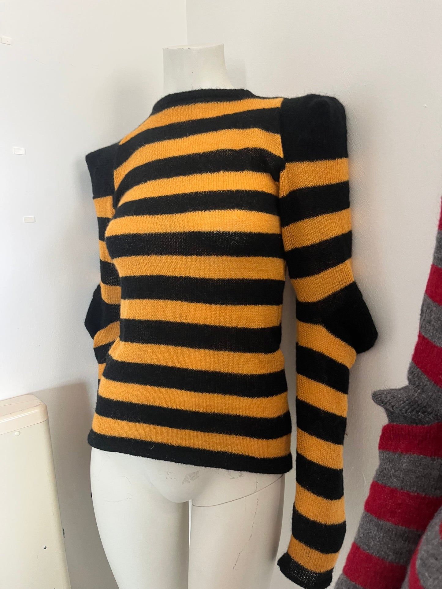 Mohair striped jumper