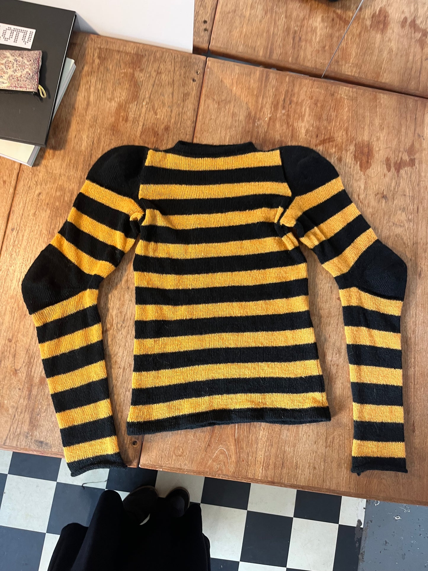 Mohair striped jumper