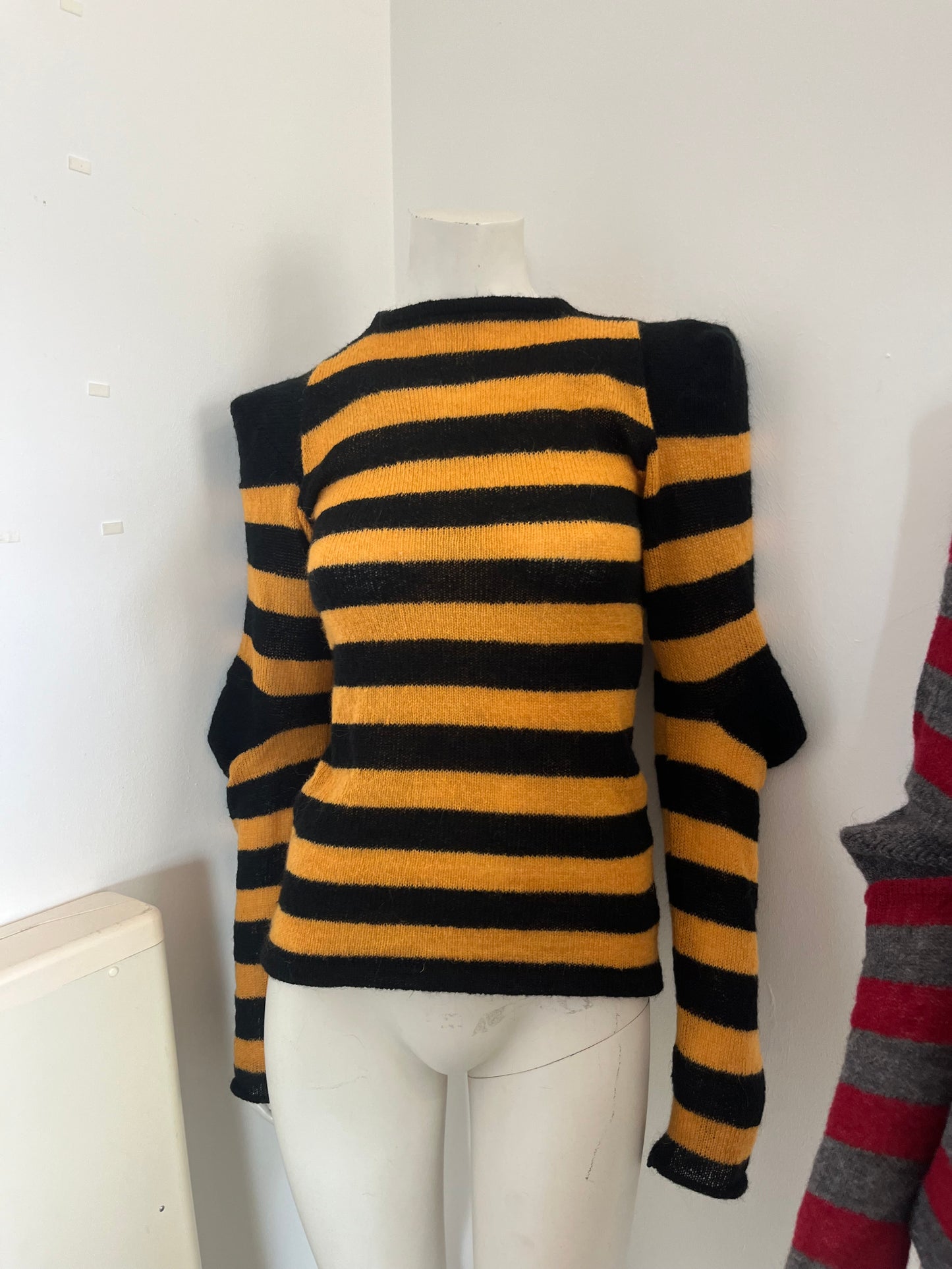 Mohair striped jumper