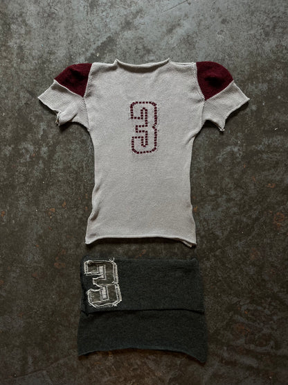 LOTV cotton football jersey t-shirt