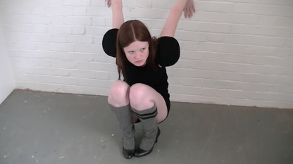 Shoulder pad top - black